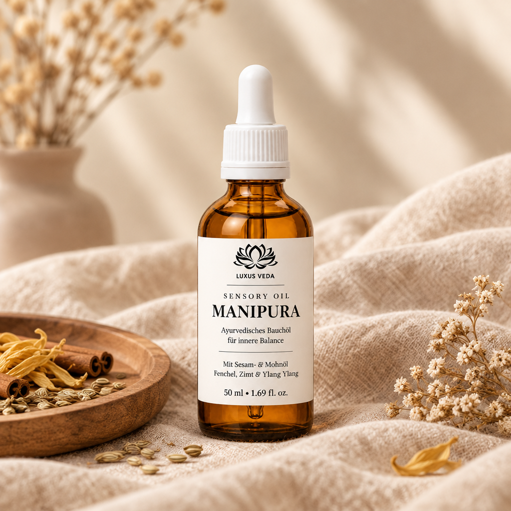 MANIPURA ayurvedisches Nabelöl von LUXUS Veda